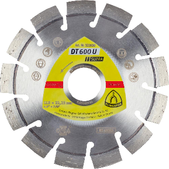 Diamanttrennscheibe DT/SUPRA/DT600U/S/115X2,4X22,23/13K/9-Beschreibung lesen