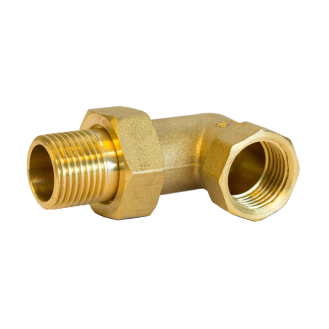 Coude raccord MF laiton  Ø 3/8"*-Lire la description