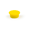 Imán redondo amarillo 18 mm x 9 mm
