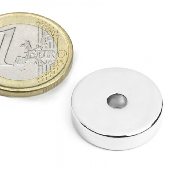 Anello magnetico 20 x 4,2 x 5 mm Potenza 8 kg-Leggi tutto
