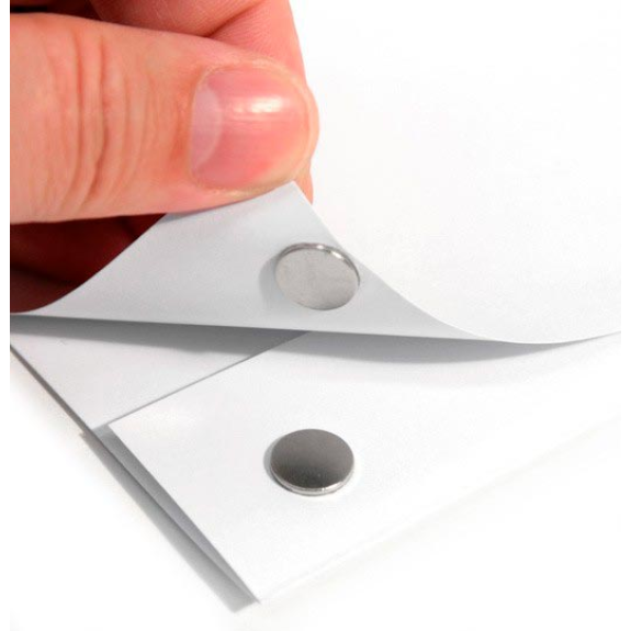 Aimant autocollant diamètre 10mm x 1mm Puissance 0,6kg-Lire la description