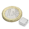 Imán cuadrado 8 mm x 8 mm x 4 mm de potencia 2.3 kg
