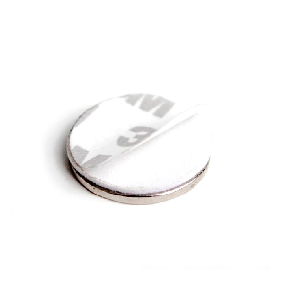 Imán adhesivo diámetro 25 mm x 2 mm de potencia 3,97 kg-Leer más