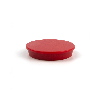 Imán redondo rojo 40 mm x 9 mm