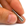 Imán de neodimio redondo Diámetro 4 mm x 1 mm de potencia 0.17 kg