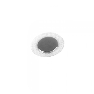 Aimant à coudre rond diametre 25mm enveloppe ronde-Lire la description