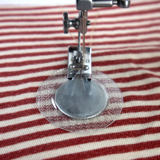 Aimant à coudre rond diametre 25mm enveloppe ronde-Lire la description