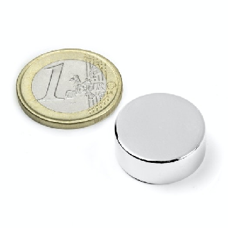 Aimant néodyme rond Diamètre 20mm x 7mm Puissance 8,5kg-Lire la description