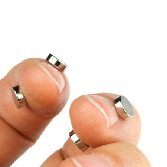 Magnete neodimio rotondo - Diametro 6 mm x 2 mm Potenza 0,64 kg-Leggi tutto