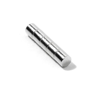 Aimant néodyme rond Diamètre 2mm x 2mm Puissance 0,1kg-Lire la description