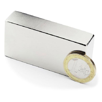 Aimant rectangulaire 60 x 30 x 15mm Puissance 53kg-Lire la description