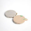 Imán adhesivo diámetro 20 mm x 2 mm de potencia 3 kg