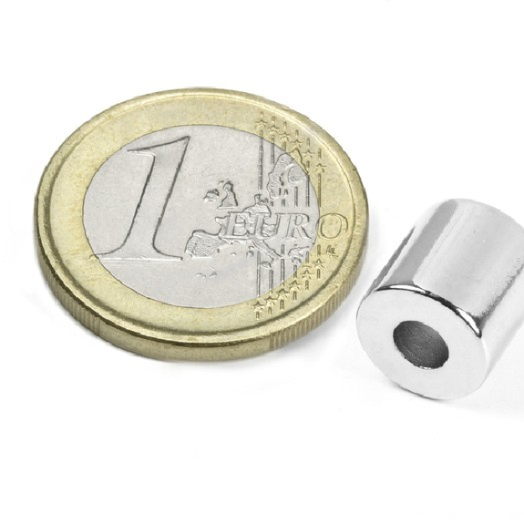 Aro magnético 10 x 4 x 10 mm de potencia 3.1 kg-Leer más