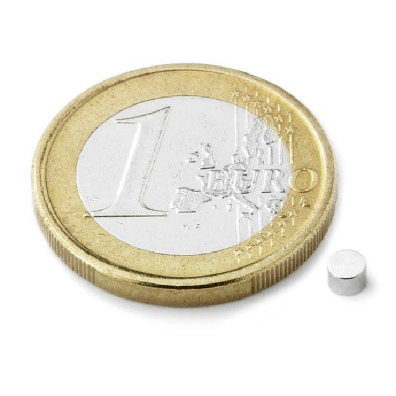 Runde Neodym -Magnetdurchmesser 3 mm x 2 mm Leistung 0,23 kg-Beschreibung lesen