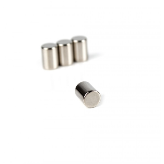 Aimant cylindrique diametre 5mm Hauteur 7mm Puissance 0,8kg-Lire la description
