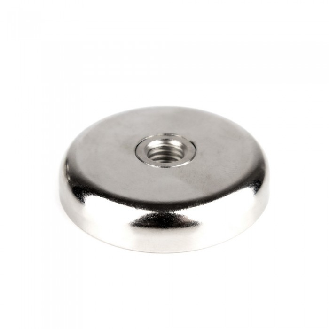 Magnete maschiato M8 diametro 42 mm - potenza 32 kg-Leggi tutto