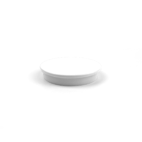 Imán redondo blanco 40 mm x 9 mm-Leer más
