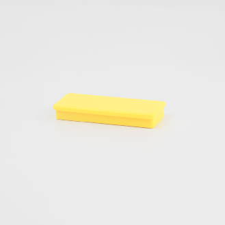 Magnete rettangolare giallo 55mm x 22mm x 8,5mm-Leggi tutto