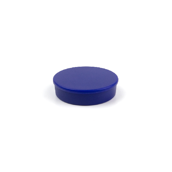 Imán redondo azul 30 mm x 9 mm-Leer más