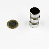 Imán de neodimio redondo Diámetro 20 mm x 10 mm de potencia 13 kg