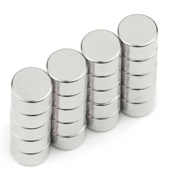 Aimant néodyme rond Diamètre 8mm x 4mm Puissance 1,91kg-Lire la description