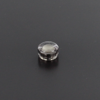 Aimant translucide rond 10mm transparent-Lire la description