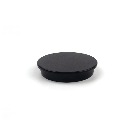 Imán redondo negro 40 mm x 9 mm-Leer más