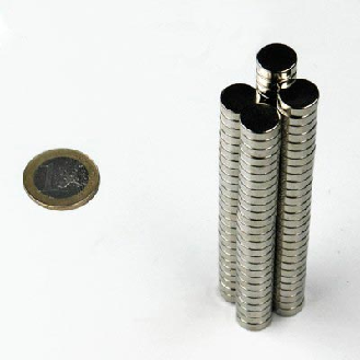 Aimant néodyme rond diametre 10mm x 3mm Puissance 2,1kg-Lire la description