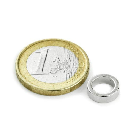 Aro magnético 10 mm x 7 mm x 3 mm Magnetización de diámetro-Leer más