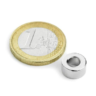 Aro magnético 10 mm x 5 mm x 5 mm de potencia 2.5 kg de potencia-Leer más