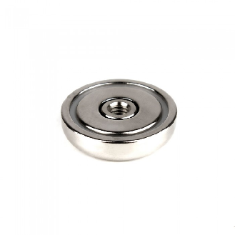 Aimant à trou taraudé 32mm filetage M6 Puissance 23kg-Lire la description