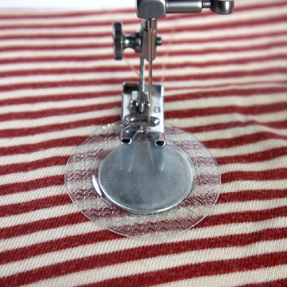 Aimant à coudre rond diametre 18mm enveloppe ronde-Lire la description