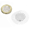 Aimant à coudre rond diametre 18mm enveloppe ronde
