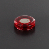 Aimant translucide rond 20mm rouge