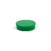 Imán redondo verde 30 mm x 9 mm