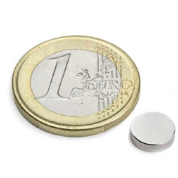 Runde Neodym -Magnetdurchmesser 8 mm x 2 mm Leistung 0,94 kg-Beschreibung lesen