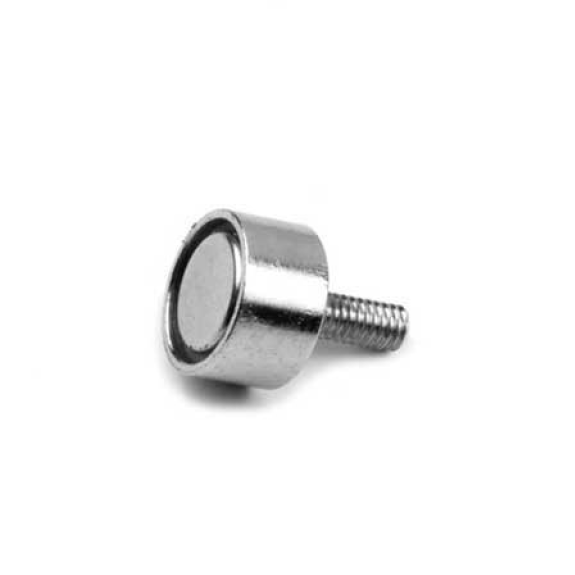 Magnet mit gewindezapfen M3 - Durchmesser 10 mm - Leistung 2,5 kg-Beschreibung lesen