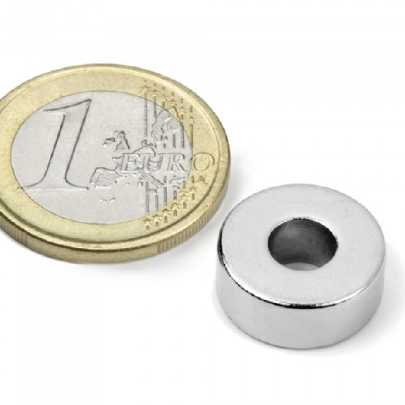 Magnetring 15 mm x 6 mm x 6 mm Leistung 5 kg Magnetring 15 mm x 6 mm x 6 mm Leistung 5 kg-Beschreibung lesen