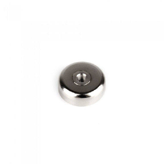 Magnet mit innengewinde M4 - Durchmesser 20 mm - Leistung 6 kg-Beschreibung lesen