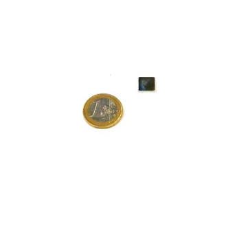 Quadratischer Magnet 10 mm x 10 mm x 2 mm Leistung 1,5 kg-Beschreibung lesen