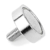 Aimant à tige filetée M4 - Diamètre 16mm - Puissance 6kg