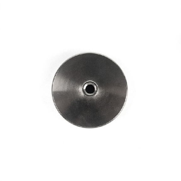 Imàn con casquillo roscado M8 - Diámetro 60 mm - potencia 115 kg-Leer más