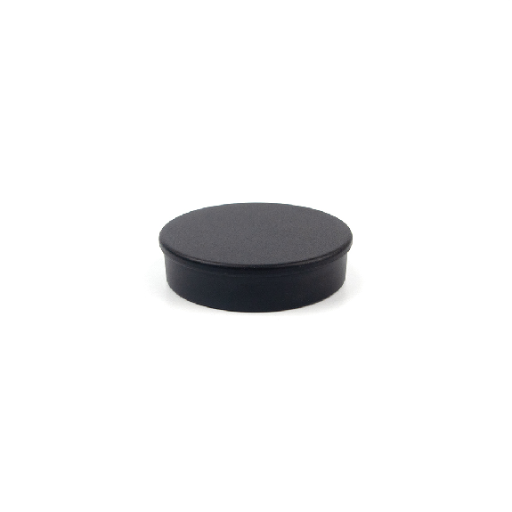 Magnete rotondo nero 30 mm x 9 mm-Leggi tutto