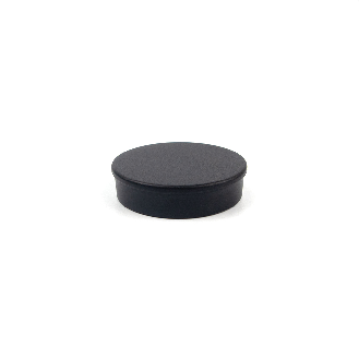Imán redondo negro 30 mm x 9 mm-Leer más