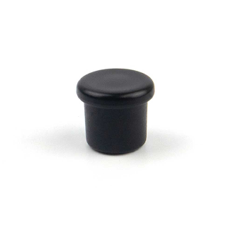 Aimant dans bloc rond noir 10mm x 9mm-Lire la description