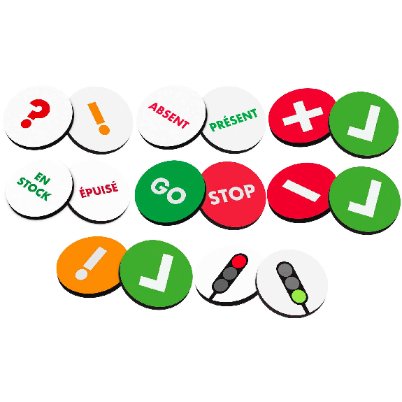 Doppelseitiger Magnet 35mm Go/Stop-Beschreibung lesen