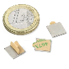 Aimant adhésif 10mm x 10mm x 1mm Puissance 0,7kg