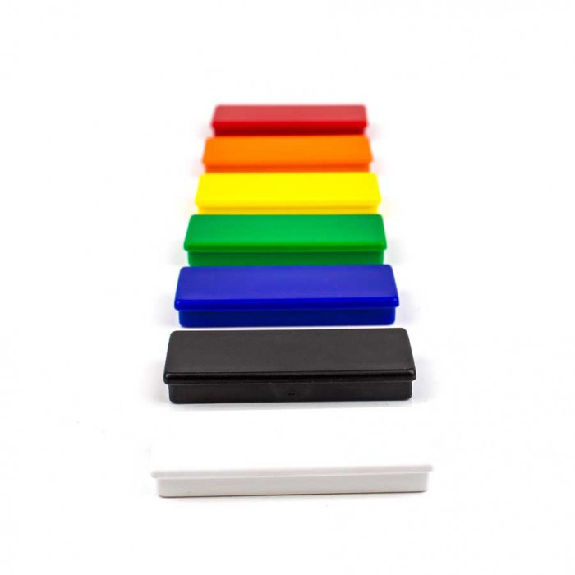 Imán azul rectángulo 55 mm x 22 mm x 8.5 mm-Leer más