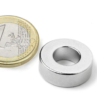 Aro magnético 19.1 x 9.5 x 6.4 mm de potencia 7.5 kg-Leer más