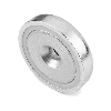 Imán redondo en recipiente de acero con orificio biselado - Diámetro 48 mm - Potencia 68 kg